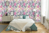 Protea Floral Vintage  Wallpaper